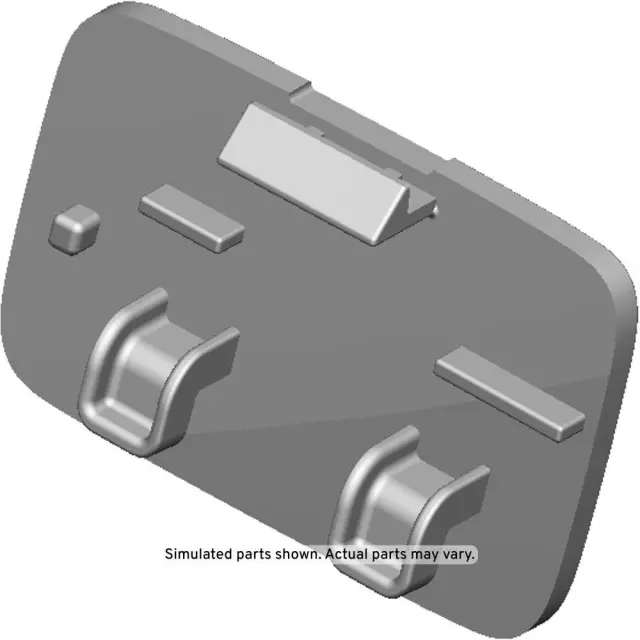 23384691 - Unclassified: Light Ash Gray Body Lock Pillar Upper Trim Panel Bolt Hole Plug for GM Image