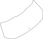 903005VG0A - Body: Lift Gate Glass for INFINITI: QX55 Image