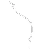 2720101966 - Engine: Guide Tube for Mercedes-Benz Image