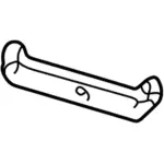 YC3Z17787AA - Body: Reinforcement Arm for Ford: Excursion Image