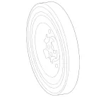 2560300003 - : Vibration Damper for Mercedes-Benz Image