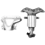 82450 - : CalCat CARB Direct Fit Catalytic Converter with Integrated Exhaust Manifold for Walker Exhaust Image