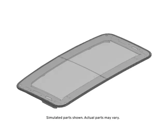 39131354 - : Sunroof Window for GM Image