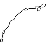 FL1Z18812B - Electrical: Antenna Cable for Ford: Expedition | Lincoln: Navigator Image