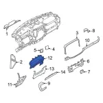 ML3Z15044D70CG - Body: Cluster Bezel for Ford: F-150 Image
