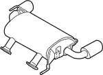201001BU0A - : Rear Muffler for Infiniti Image