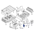GU5Z14526HJ - Electrical: Circuit Breaker for Ford: F-250 Super Duty, F-350 Super Duty, F-450 Super Duty, Transit-150, Transit-250, Transit-350, Transit-350 HD Image