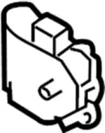 277331MA0A - HVAC: Actuator for Infiniti Image