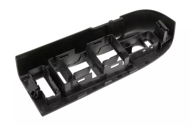 22968506 - : Jet Black Front Driver Side Door Armrest Switch Mount Plate for GM Image