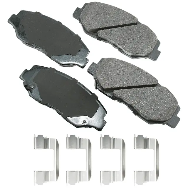 ACT914B - : Akebono ProACT Ultra Premium Ceramic Disc Brake Pad Kit for AKEBONO Image