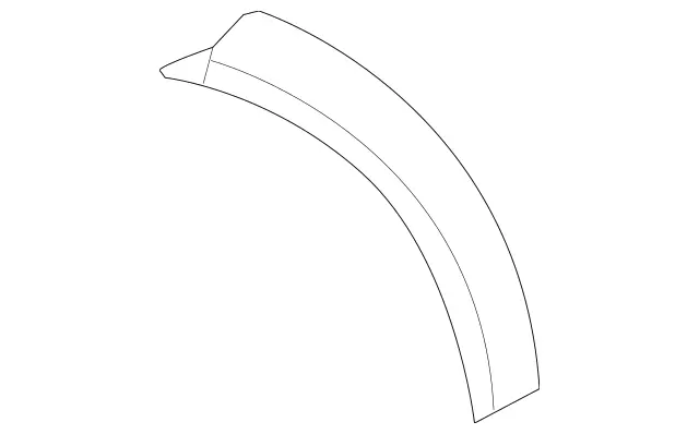 1668849022 - Detachable Parts: Wheel Arch Cover for Mercedes-Benz Image