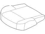 DE9Z7462901AC - Body: Cushion Cover for Lincoln: MKT Image