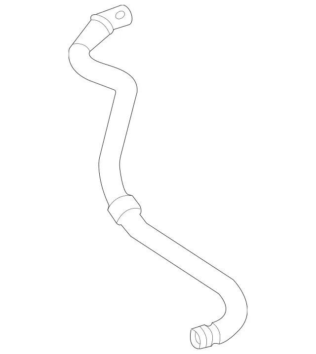 1678309602 - Radiator: Hose Line for Mercedes-Benz: GLE580, GLE63 AMG S, GLS580, GLS63 AMG, Maybach GLS600 Image image