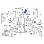 ML3Z1631407AA - Body: Handle for Ford: F-150, F-150 Lightning Image