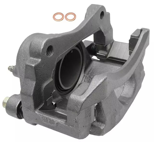19165287 - : Front Driver Side Disc Brake Caliper Assembly (Friction Ready Non-Coated), Remanufactured for GM Image