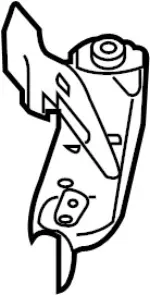 554510P001 - : Engine Cradle Stay for Infiniti Image