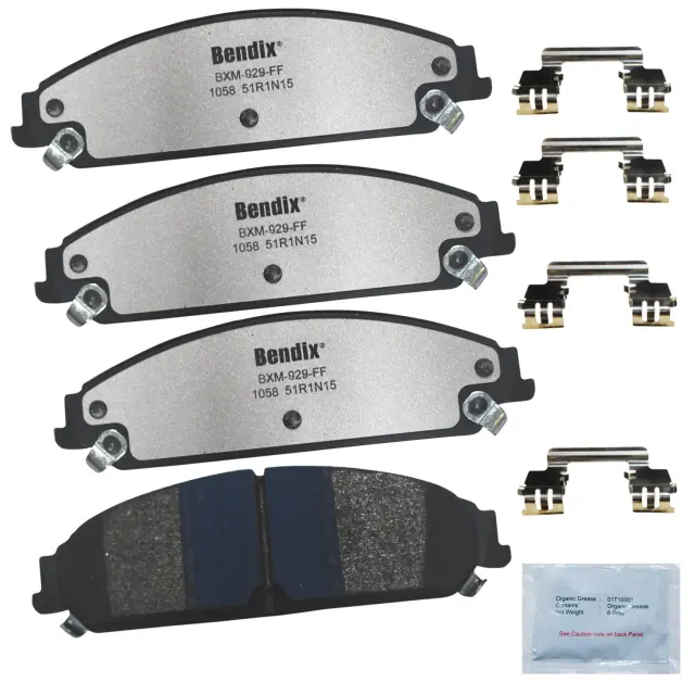 MKD1058FM - : BENDIX Fleet MetLok Brake Pad for BENDIX Image