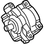 YW4Z8C628AARM - : Hydraulic Unit for Lincoln: LS Image