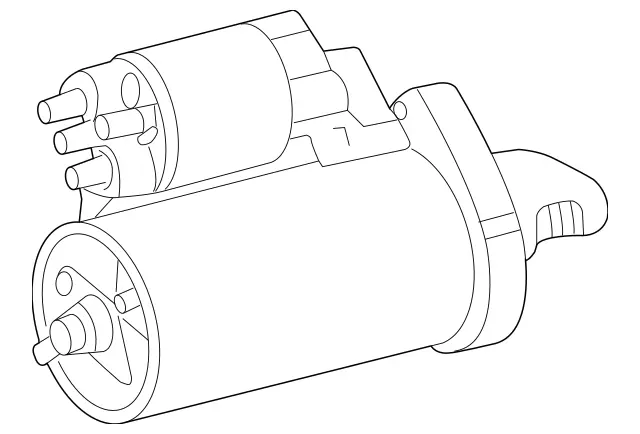 6151590180 - : Starter for Mercedes-Benz Image