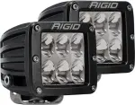 502313 - : D-Series PRO LED Light, Driving Optic, Surface Mount, Black Housing, Pair for Rigid Industries Image