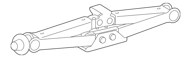 2475800200 - Tools and Safety: Jack for Mercedes-Benz: 300C, 300CD, AMG GT 43, AMG GT 53, AMG GT 55, AMG GT 63, AMG GT 63 Pro, AMG GT 63 S, AMG GT 63 S E Performance, C300, C43 AMG, C63 AMG S E Performance, CLE300, CLE450, CLE53 AMG, E350, GLB250, GLB35 AMG, SL43 AMG, SL55 AMG, SL63 AMG, SL63 AMG S E Performance Image image