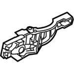 CM5Z5826684D - : Handle Base for Ford: Focus Image