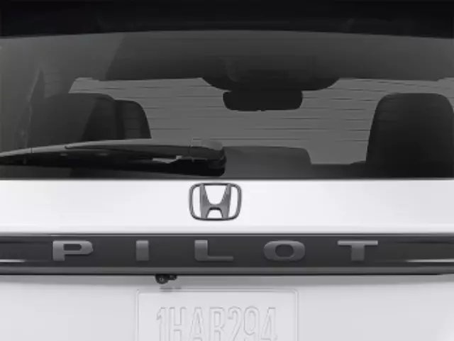 8F20T90100 - Exterior: Emblems-Rear H-Mark - Gloss Black for Honda: Pilot Image