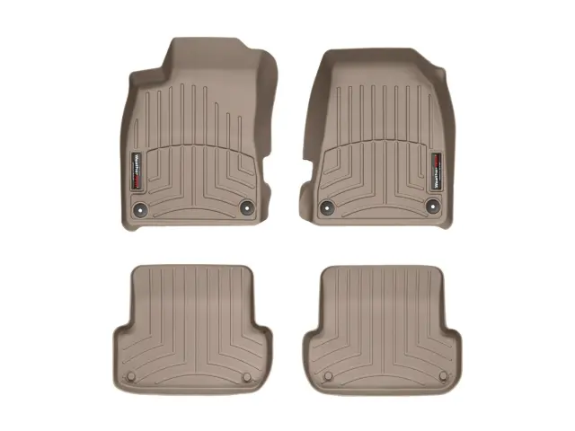 4519412 - Accessories: Front &amp; Rear Tan FloorLiner™ DigitalFit® for WeatherTech Image