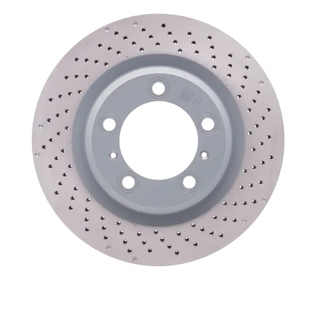 62402072D - Brakes &amp; Brake Parts: DFC GEOSPEC Coated Rotor - Drilled for DYNAMIC FRICTION Image