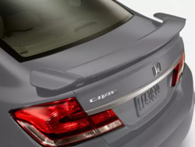 8F13TR0121A - : Wing Spoiler - Sedan - Modern Steel Metallic for Honda: Civic Image