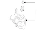 1674235800 - : Piston Housing for Mercedes-Benz Image