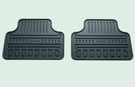 C2Z22801 - : Cabin Floor Mats - Utility Mats - Rear for Jaguar Image