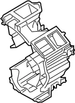 271221MA0A - HVAC: Heater Case for Infiniti Image