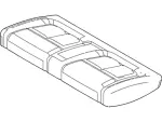 AL3Z1863805AA - Body: Cushion Cover for Ford: F-150 Image