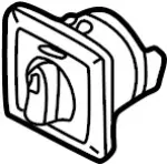 255352W600 - Body: Switch for INFINITI: QX4 Image