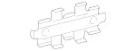 119881578 - Windows: Clamp for Mercedes-Benz: C240, C320 Image