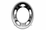 9597818 - : Chrome Wheel Trim Cap for GM Image