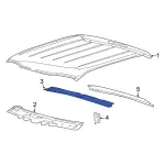 PC3Z26502A74A - Body: Roof Bow for Ford: F-150, F-250 Super Duty, F-350 Super Duty, F-450 Super Duty Image