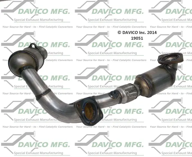 19051 - Exhaust: Direct Fit Catalytic Converter for DAVICO CONVERTERS Image
