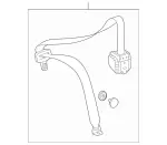 25386018003D53 - : Seat Belt for Mercedes-Benz Image