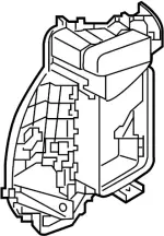 27284JK60A - HVAC: Evaporator Case for INFINITI: FX35, FX37, FX50, QX50, QX70 Image