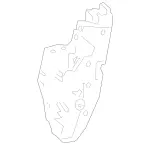 2217205135 - Front Doors: Door Lock for Mercedes-Benz Image