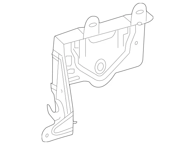 1665457240 - Electrical Equipment and Instruments: Holder for Mercedes-Benz: GL350, GL450, GL550, GL63 AMG, GLS350d, GLS450, GLS550, GLS63 AMG Image image