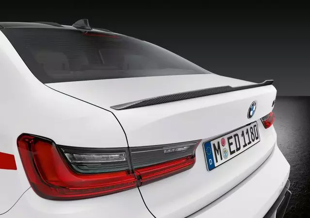 51628086384 - : M Performance Rear Spoiler - Carbon Fiber for BMW: M4 Image