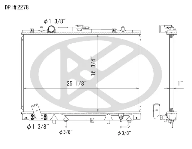 A2278 - : Koyorad Radiator for Koyo Image