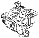 122110T020 - : Engine Crankcase Vent Valve for Toyota Image