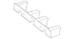 4636100846 - Body: Seat Crossmember for Mercedes-Benz Image