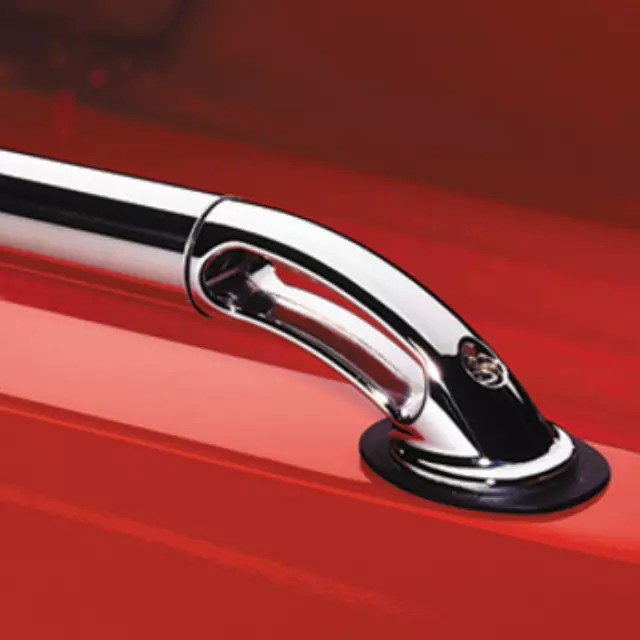 19417435 - Bed Products: Standard Bed Locker Side Rails Traditional for Chevrolet: Silverado 1500, Silverado 1500 LTD | GMC: Sierra 1500, Sierra 1500 Limited Image