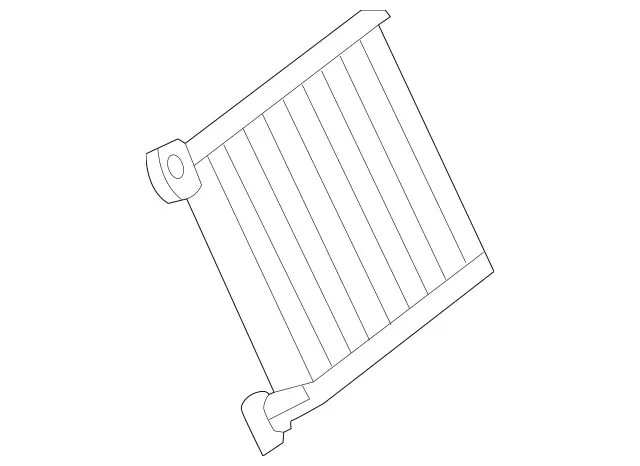 1668300261 - Heating and Ventilation: Heat Exchanger for Mercedes-Benz: GL350, GL450, GL550, GL63 AMG, GLE300d, GLE350, GLE400, GLE43 AMG, GLE450 AMG, GLE550e, GLE63 AMG, GLE63 AMG S, GLS350d, GLS450, GLS550, GLS63 AMG, ML250, ML350, ML400, ML550, ML63 AMG Image image
