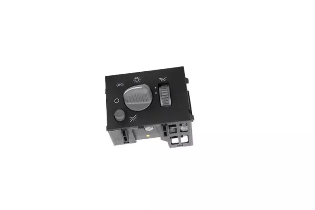 93443101 - : Headlamp, Instrument Panel Dimmer, and Dome Lamp Switch for Cadillac: Escalade | Chevrolet: Astro, C1500, C2500, C3500, C3500HD, Express 1500, Express 2500, Express 3500, K1500 Pickup, K2500 Pickup, K3500 Pickup, P30, Suburban C1500, Suburban C2500, Suburban K1500, Suburban K2500, Tahoe | GMC: C1500 Pickup, C2500 Pickup, C3500 Pickup, C3500HD, K1500 Pickup, K2500 Pickup, K3500 Pickup, P3500, Safari, Savana 1500, Savana 2500, Savana 3500, Suburban C1500, Suburban C2500, Suburban K1500, Suburban K2500, Yukon Image